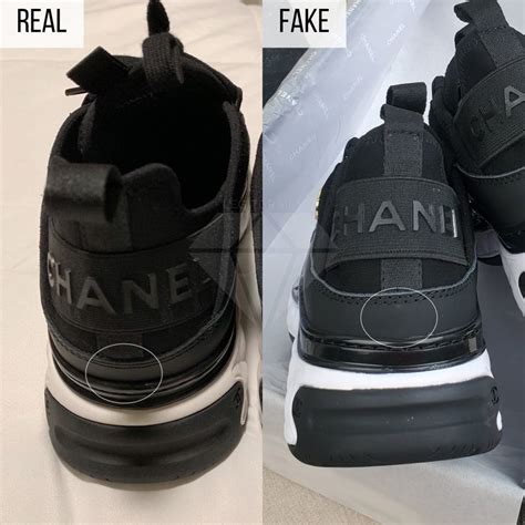 fake chanel sneakers|how to identify chanel shoes.